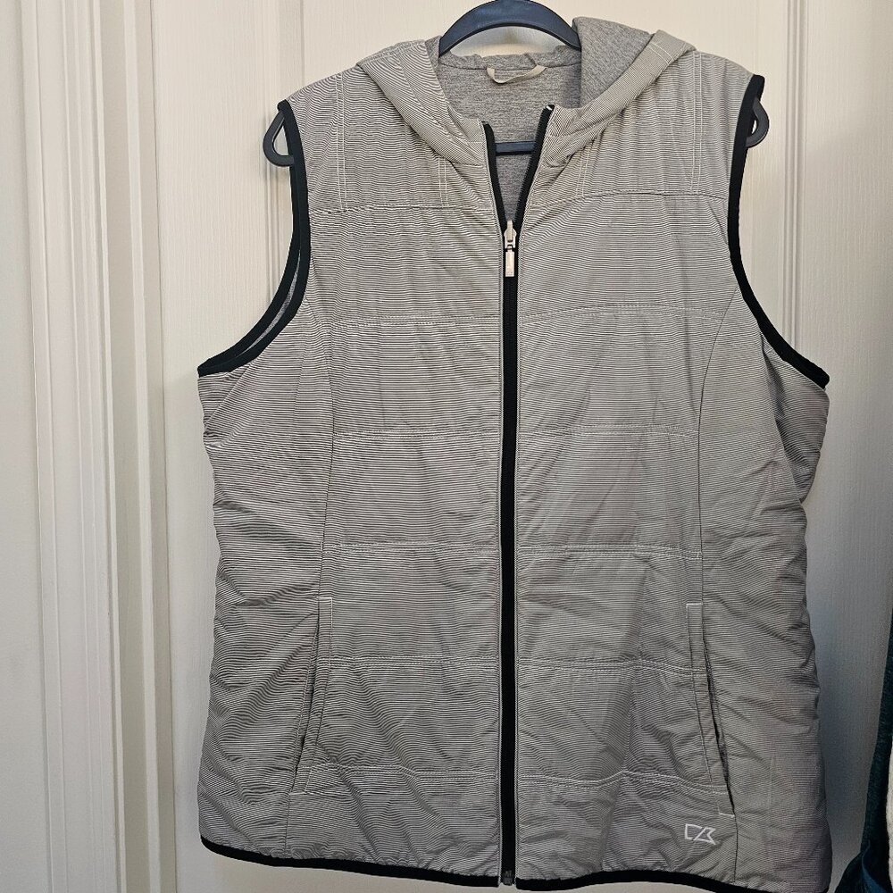 Reversible hoodie vest Cutter & Buck